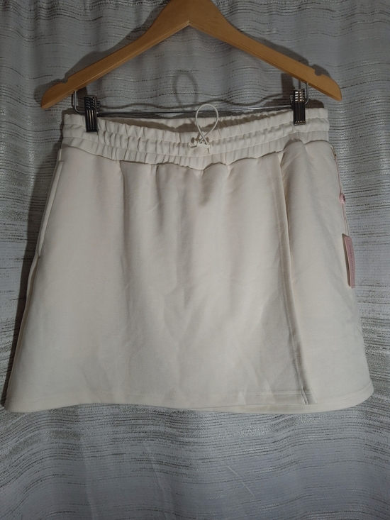 Simply Southern Pants - Simply Southern Cream Elastic Waist Skort XL NWT